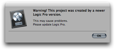1. Logic Pro Version.png Logic Versie