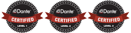 Dante Certificeringen